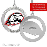 Fan Frenzy Gifts Southern Utah Thunderbirds Officially Licensed Silver Ornament